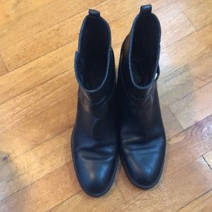 J crew black boots